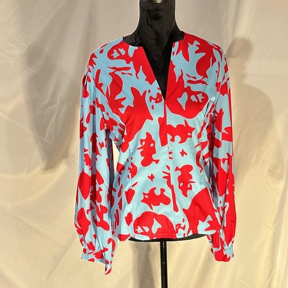 OC Order Plus V-Neck Long Sleeve Women’s top. Size XL - Picture 1 of 13